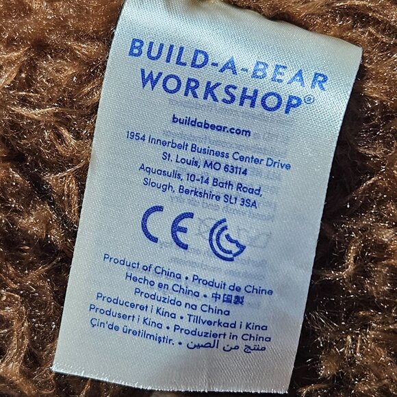 Build a Bear Happy Birthday 14 inch Plush Cupcake Blue T-Shirt Hat Stuffed Toy - Picture 6 of 13